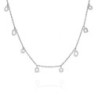 Necklace DROP in Silver.
