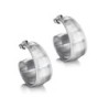 LUCKY Earrings  in Silver.