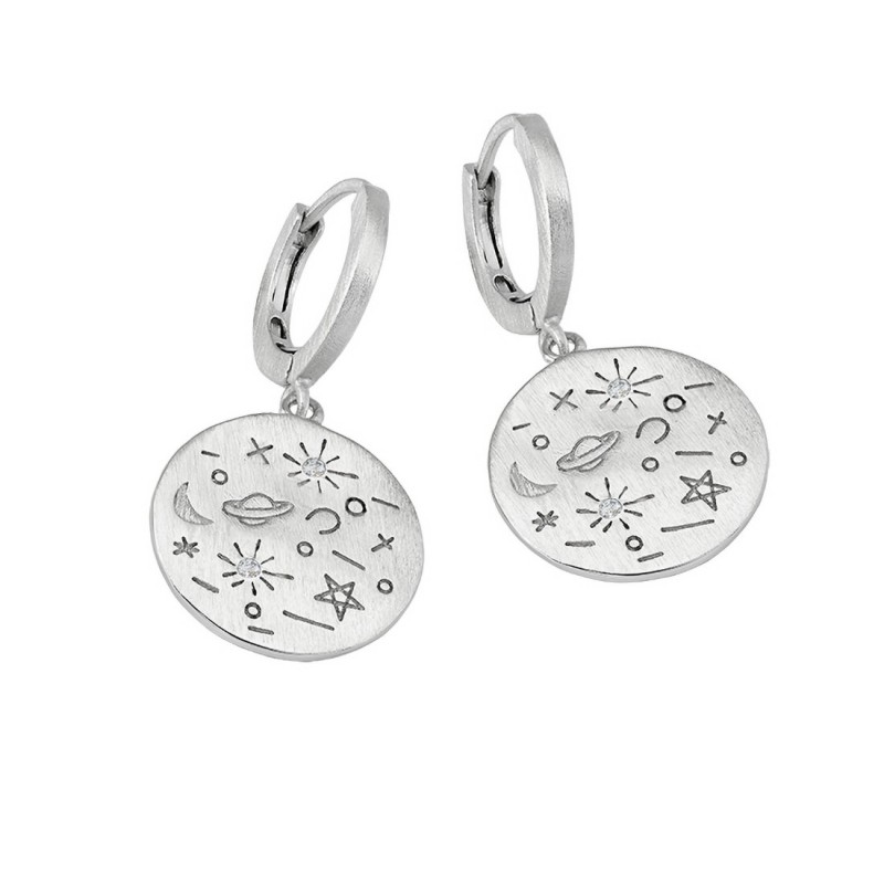 Pendientes PLANETARIUM de Plata.