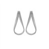 Pendientes Twist de Plata.